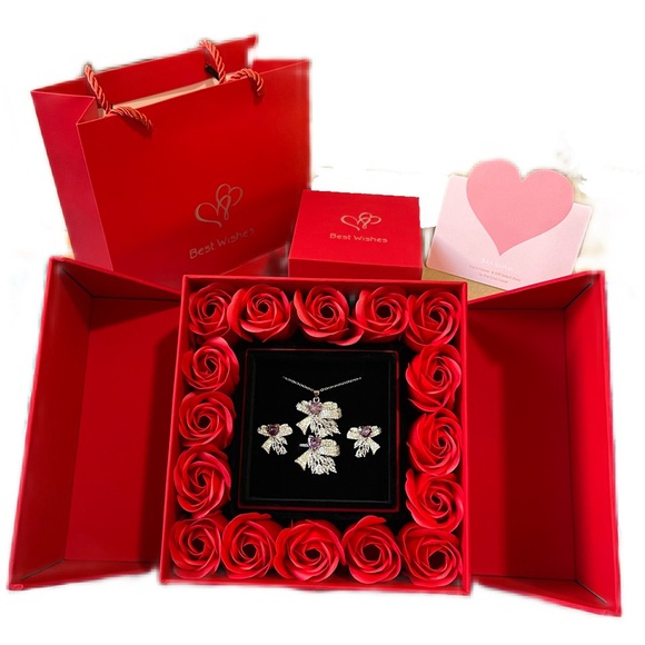 Beautiful Jewelry set with gift box for women. - Picture 6 of 6